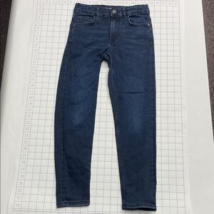 Zara Men's Dark Blue Skinny Jeans